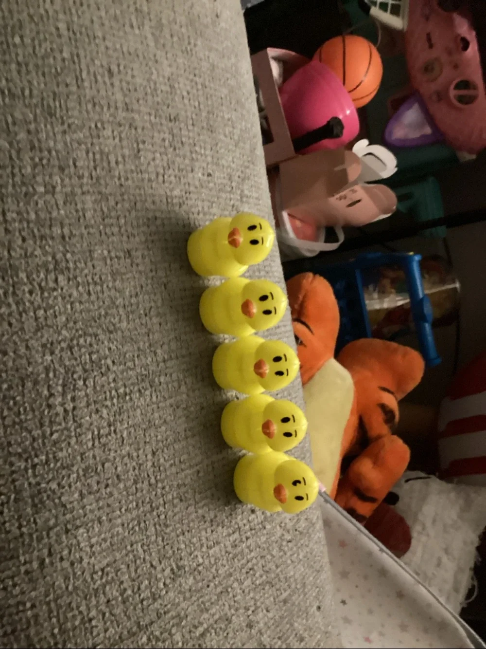 Kids Chick Tic Tac Toe Game - Yellow, Pink & Blue